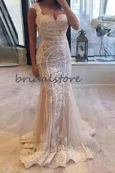 gorgeous champagne wedding dresses mermaid country appliques lace plus size wedding dresses bridal gown 2020 vintage church boho berta bride, White
gorgeous champagne wedding dresses mermaid country appliques lace plus size wedding dresses bridal gown 2020 vintage church boho berta bride, White