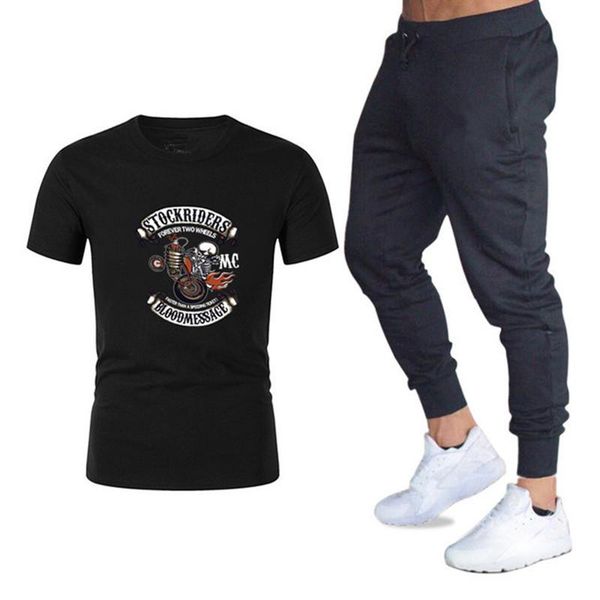 brand sets rock hipster motorcycle printed t shirt +pants 2piece suit cotton tracksuit hip hop streetwear very handsome men set vintage, Gray
brand sets rock hipster motorcycle printed t shirt +pants 2piece suit cotton tracksuit hip hop streetwear very handsome men set vintage, Gray