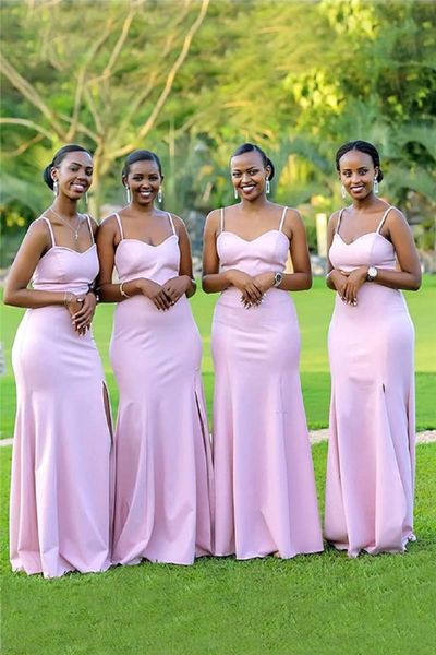 pink mermaid long bridesmaids dresses split side vestidos de honor of maid custom made women bridesmaid prom party gowns, White;pink
pink mermaid long bridesmaids dresses split side vestidos de honor of maid custom made women bridesmaid prom party gowns, White;pink