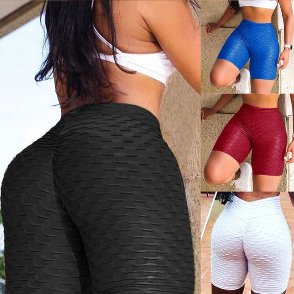 women' wrinkled high waist hip stretch running fitness yoga shorts women five points trousers yoga shorts 2019 new fashion a3052, White;red
women' wrinkled high waist hip stretch running fitness yoga shorts women five points trousers yoga shorts 2019 new fashion a3052, White;red