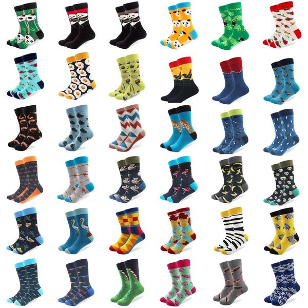 1 pair men socks combed cotton bright colored funny socks men's calf crew for business causal dress wedding gift, Black
1 pair men socks combed cotton bright colored funny socks men's calf crew for business causal dress wedding gift, Black