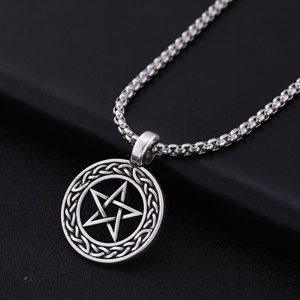dawapara hollow pentacle irish knot pendant necklace pentagram wicca jewelry viking amulet for men vintage, Silver
dawapara hollow pentacle irish knot pendant necklace pentagram wicca jewelry viking amulet for men vintage, Silver