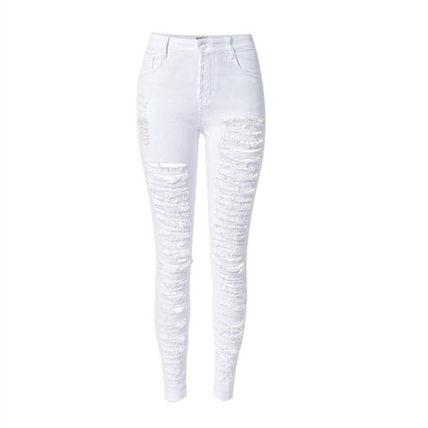 wholesale- fashion white hole jeans woman pencil pants skinny ripped jeans for women vaqueros mujer jean denim pants pantalon jean femme
wholesale- fashion white hole jeans woman pencil pants skinny ripped jeans for women vaqueros mujer jean denim pants pantalon jean femme