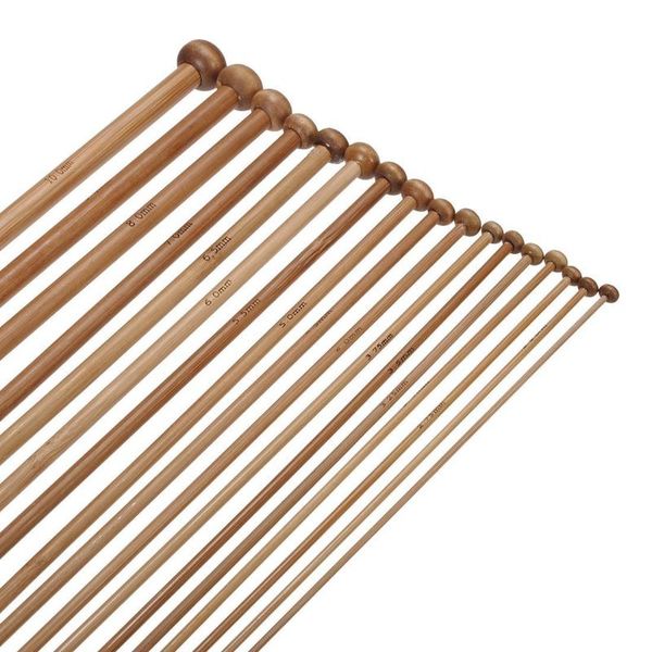 36 pieces 18 sizes carbonized bamboo crochet knitting needles single tip needles, Black
36 pieces 18 sizes carbonized bamboo crochet knitting needles single tip needles, Black