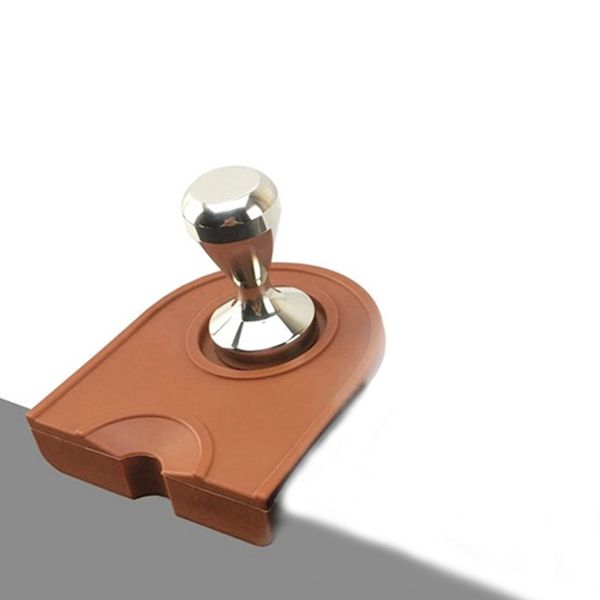 1 piece coffee espresso latte tamper holder silicone pad mat black colors useful
1 piece coffee espresso latte tamper holder silicone pad mat black colors useful