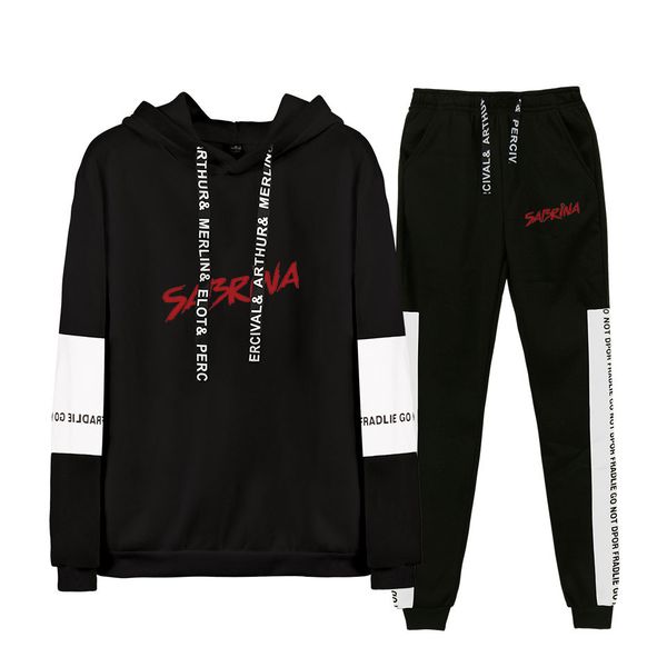 sabrina 2d new clothes sweatshirt suit print women/men casual spring clothes 2019 capless long sleeves hoodies print, Black
sabrina 2d new clothes sweatshirt suit print women/men casual spring clothes 2019 capless long sleeves hoodies print, Black