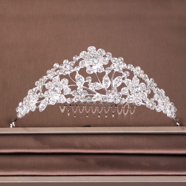silver crystal diadem fashion rhinestone flower leaves tiaras and crowns women queen princess wedding hair accessories pageants, Golden;white
silver crystal diadem fashion rhinestone flower leaves tiaras and crowns women queen princess wedding hair accessories pageants, Golden;white
