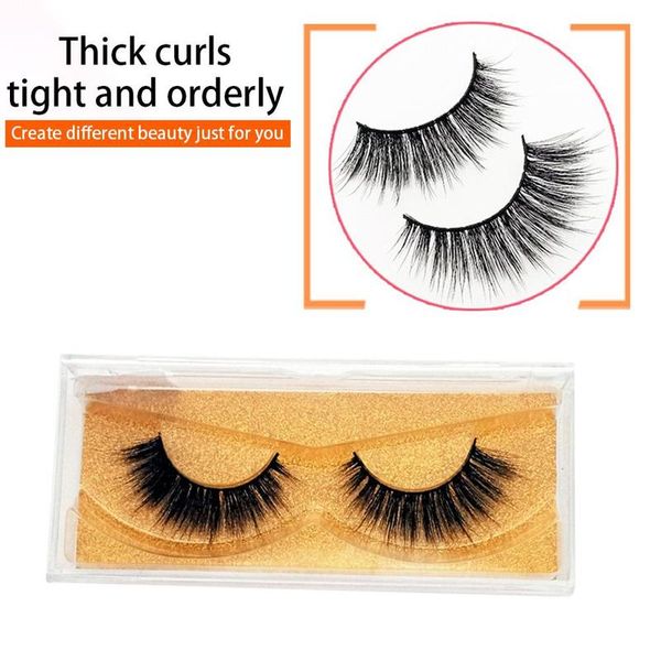 1 pair mink eye lashes 3d mink eyelashes 100% cruelty lashes handmade reusable natural eyelashes false makeup
1 pair mink eye lashes 3d mink eyelashes 100% cruelty lashes handmade reusable natural eyelashes false makeup