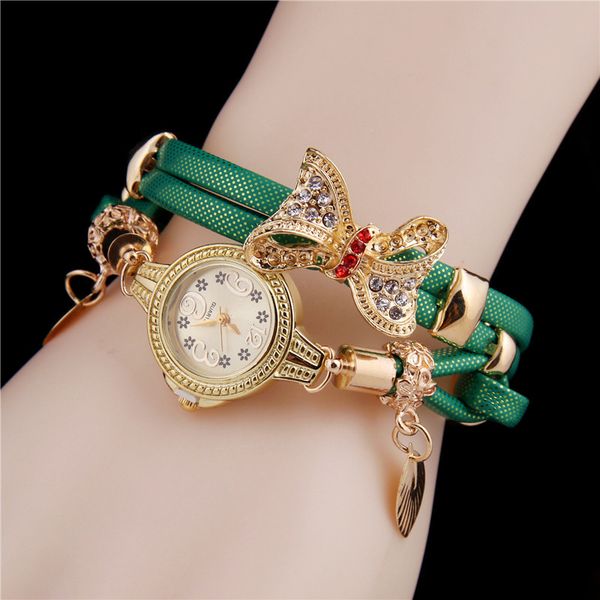 women round analog rhinestone bow pendant layered quartz lobster claw clasp wrist casual watch rhinestone, Slivery;brown
women round analog rhinestone bow pendant layered quartz lobster claw clasp wrist casual watch rhinestone, Slivery;brown