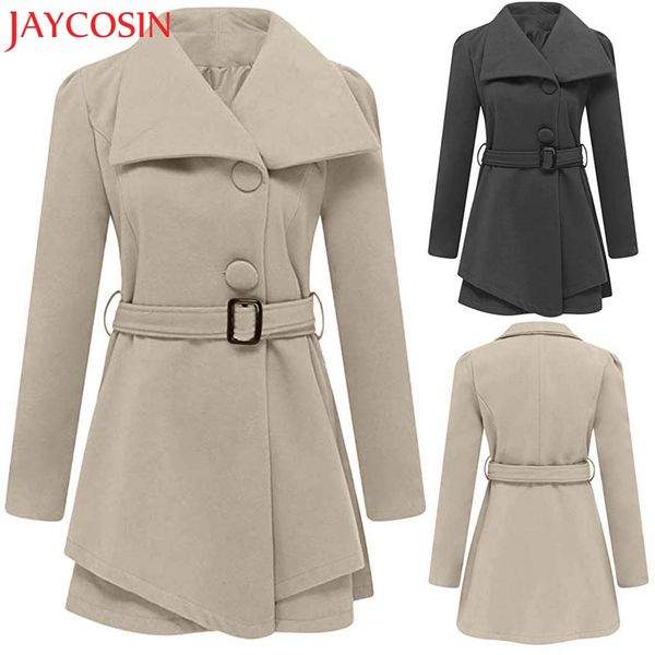 klv womens winter warm lapel wool coat trench jacket female long sleeve solid overcoat outwear dropship nov.30, Black
klv womens winter warm lapel wool coat trench jacket female long sleeve solid overcoat outwear dropship nov.30, Black