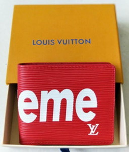 pu leather fashion wallet men women designer card wallets pocket bag european style purses with box, Red;black
pu leather fashion wallet men women designer card wallets pocket bag european style purses with box, Red;black