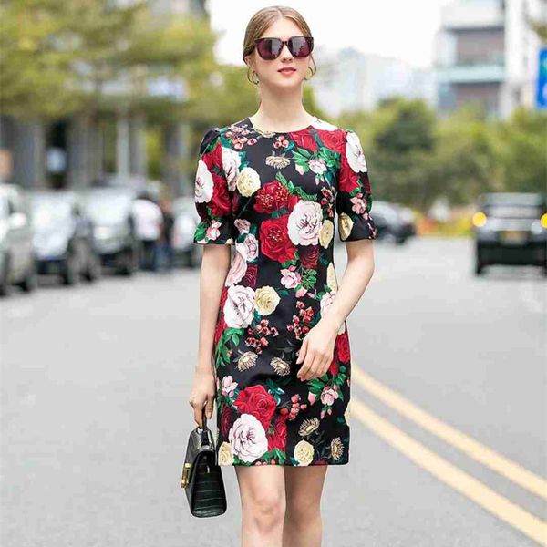 women's sequined beading dresses vintage rose floral printing short sleeve o-neck mini dress female jacquard dress, Black;gray
women's sequined beading dresses vintage rose floral printing short sleeve o-neck mini dress female jacquard dress, Black;gray