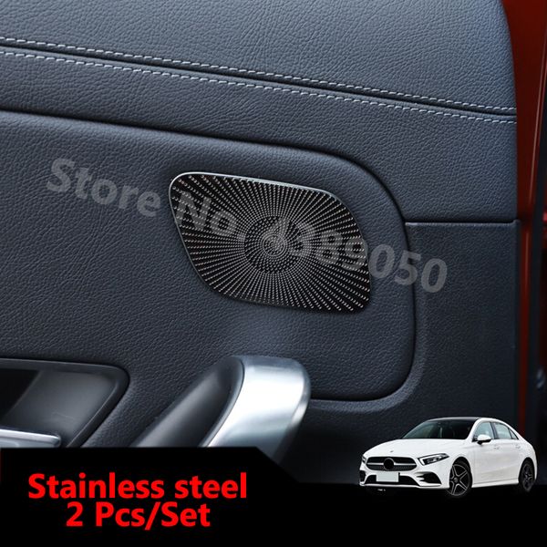 stainless steel for a class 2019 2020 car rear door inner speaker audio horn cover trim auto accessories styling
stainless steel for a class 2019 2020 car rear door inner speaker audio horn cover trim auto accessories styling