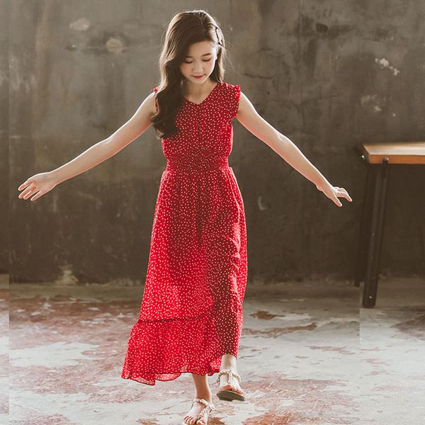 teenager girl fashion dresses summer new arrival 2020 red maxi long princess dress for girls children dress casual kids clothing, Red;yellow
teenager girl fashion dresses summer new arrival 2020 red maxi long princess dress for girls children dress casual kids clothing, Red;yellow