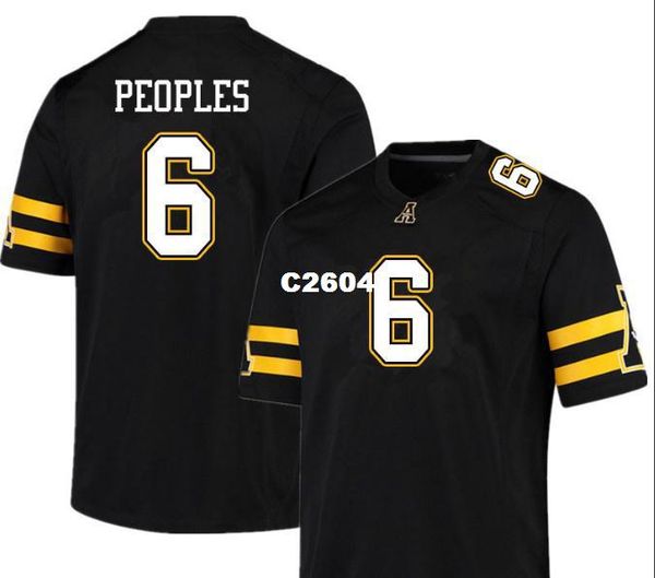 men app state mountaineers camerun peoples #6 real full embroidery college jersey size s-4xl or custom any name or number jersey, Black;red
men app state mountaineers camerun peoples #6 real full embroidery college jersey size s-4xl or custom any name or number jersey, Black;red