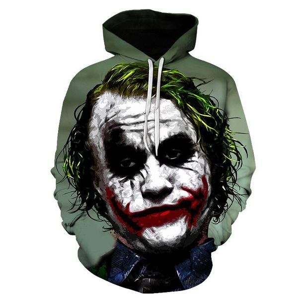 men's hoodies & sweatshirts 2021 trend 3d printing hoodie casual funny clown's face fashion summer street style couple sweatshirt, Black
men's hoodies & sweatshirts 2021 trend 3d printing hoodie casual funny clown's face fashion summer street style couple sweatshirt, Black