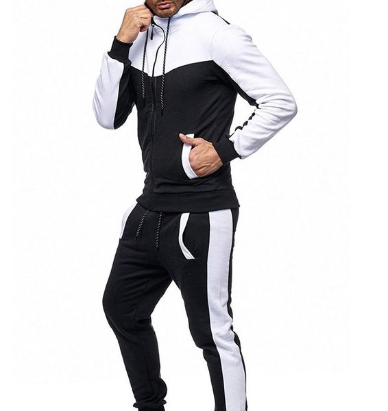 2019 new fashion casual men tracksuit set hoodies sweatshirt slim fit pants jogger sportswear suit, Gray
2019 new fashion casual men tracksuit set hoodies sweatshirt slim fit pants jogger sportswear suit, Gray