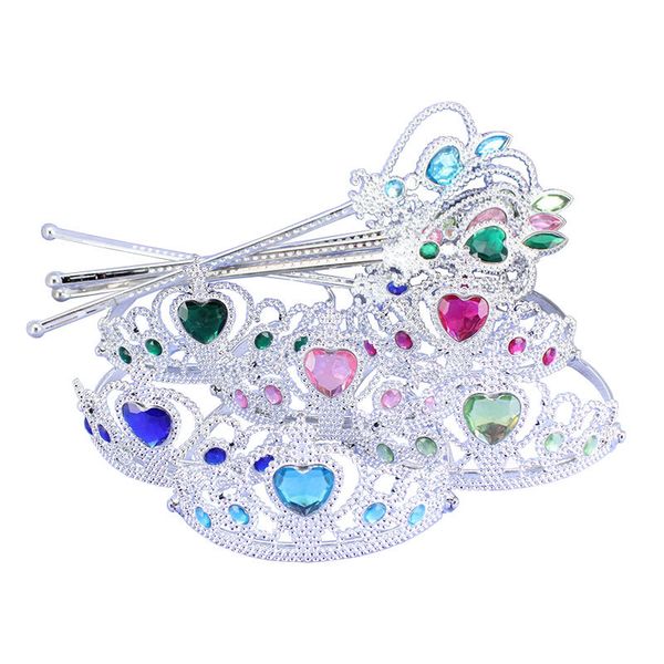 fro.zen princess crown hairbands kids for girls birthday gift children hair clip magic wand sets jewelry xrn15, Golden;white
fro.zen princess crown hairbands kids for girls birthday gift children hair clip magic wand sets jewelry xrn15, Golden;white