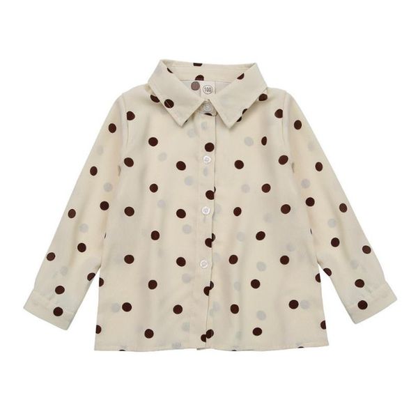 casual kids blouse for girls 2019 autumn new children long sleeve dot print chiffon blouse 2-8yrs korean girls baby clothing, White;black
casual kids blouse for girls 2019 autumn new children long sleeve dot print chiffon blouse 2-8yrs korean girls baby clothing, White;black