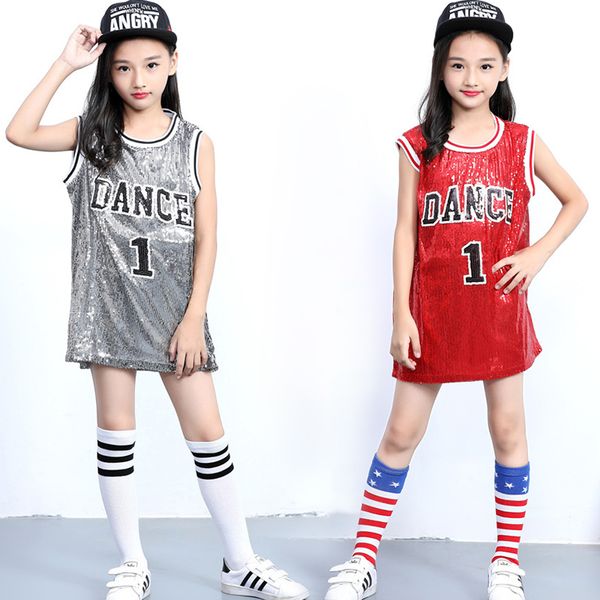 children stage dance wear kid hip-hop hip hop jazz dance costume sequins modern dress clothing girl cheerleading sock, Black;red
children stage dance wear kid hip-hop hip hop jazz dance costume sequins modern dress clothing girl cheerleading sock, Black;red