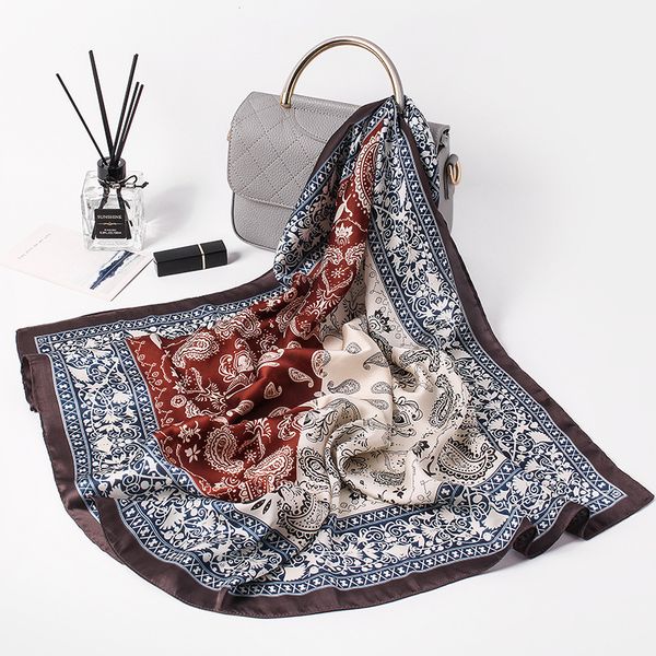 fashion paisley print hair scarf for women small shawls silk satin bag scarfs female 70cm*70cm headband neck scarves for ladies, Blue;gray
fashion paisley print hair scarf for women small shawls silk satin bag scarfs female 70cm*70cm headband neck scarves for ladies, Blue;gray