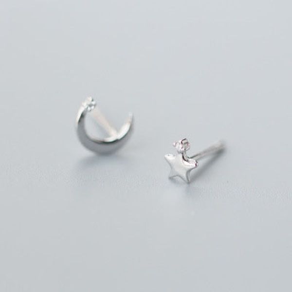 loye asymmetrical star moon stud earrings for women girls s925 sterling silver simple tiny ear stud fashion silver 925 jewelry, Golden;silver
loye asymmetrical star moon stud earrings for women girls s925 sterling silver simple tiny ear stud fashion silver 925 jewelry, Golden;silver