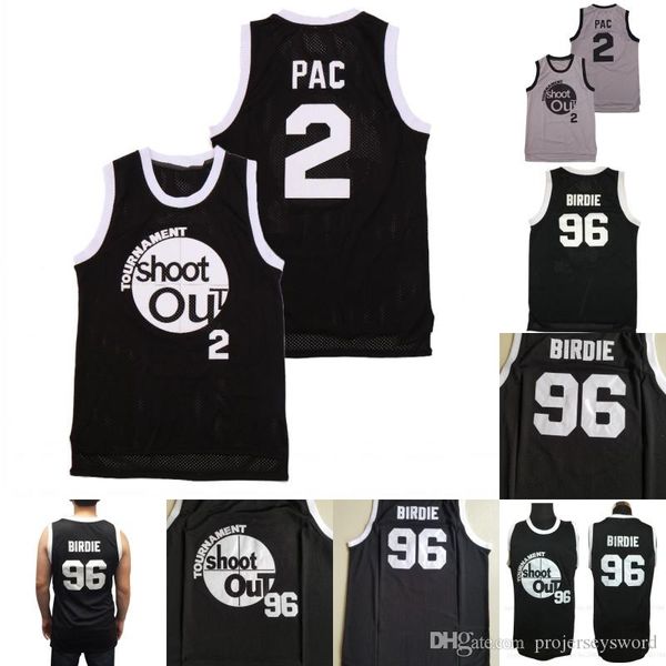 #2 PAC #96 Birdie Tournament Shoot Out Basketball Jersey Above The Rim Uniform Movie Black Jerseys Wholesale Mix Order Fast Shipping
#2 PAC #96 Birdie Tournament Shoot Out Basketball Jersey Above The Rim Uniform Movie Black Jerseys Wholesale Mix Order Fast Shipping