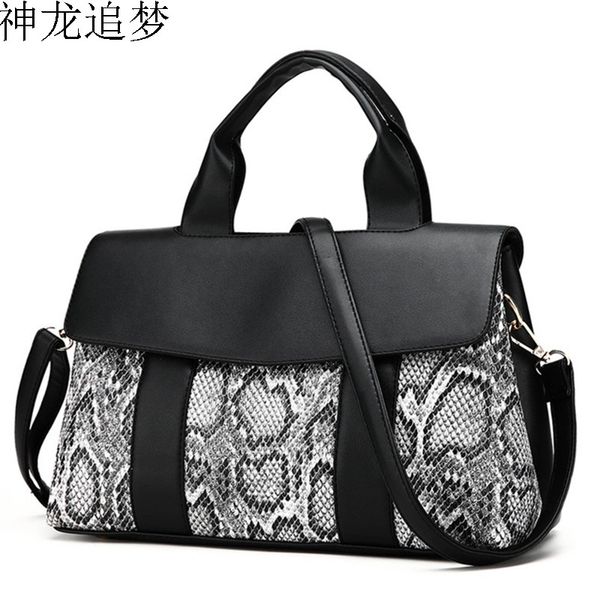 new women's bag european and american fashion snake embossed handbag shoulder messenger bag women snake pu leather totes
new women's bag european and american fashion snake embossed handbag shoulder messenger bag women snake pu leather totes