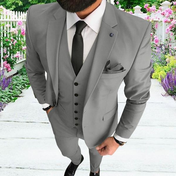 aesido мужские деловые костюмы regular fit 3 шт пром tuxedos твердая blazer + жилет + брюки для женихов свадебного банкета, White;black
aesido мужские деловые костюмы regular fit 3 шт пром tuxedos твердая blazer + жилет + брюки для женихов свадебного банкета, White;black