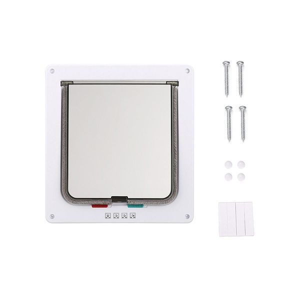 4 way lockable dog cat kitten дверь безопасность лоскут дверь пластиковых животные pet малых ворота двери главных зоотовары простой установк
4 way lockable dog cat kitten дверь безопасность лоскут дверь пластиковых животные pet малых ворота двери главных зоотовары простой установк