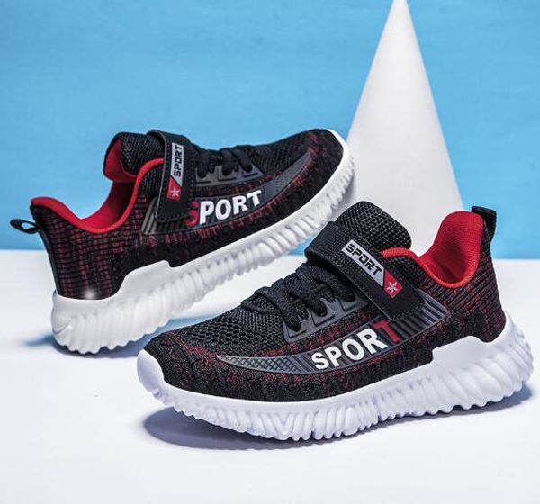 children's shoes 2019 new flying weaving mesh gradual slip-proof light medium-sized boys and girls running shoes wl858, Black
children's shoes 2019 new flying weaving mesh gradual slip-proof light medium-sized boys and girls running shoes wl858, Black