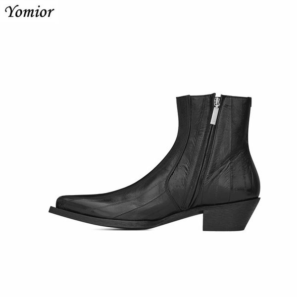 boots yomior genuine leather pointed toe men ankle fashion british comfortable casual vintage party gentleman boot, Black
boots yomior genuine leather pointed toe men ankle fashion british comfortable casual vintage party gentleman boot, Black