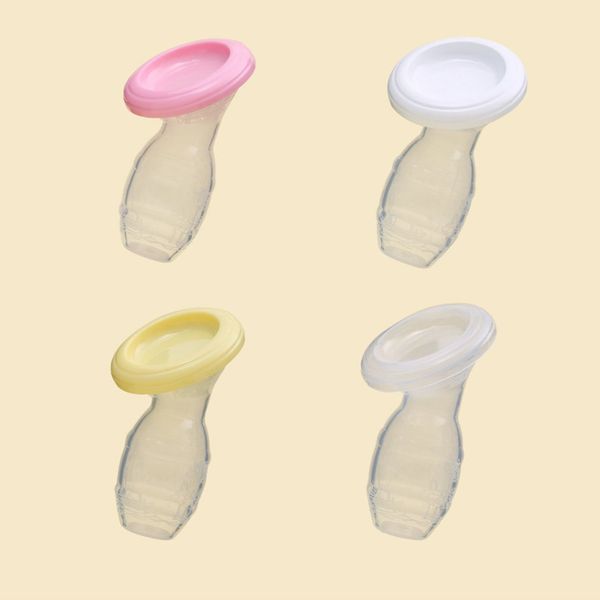 mom breast feeding one-handed manual breast pump baby suction milk feeding saver bottle silicone artifact nipple bottle sucking, White
mom breast feeding one-handed manual breast pump baby suction milk feeding saver bottle silicone artifact nipple bottle sucking, White