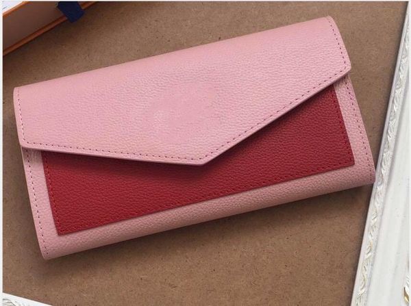 designer brand women clutch bag folding wallet luxury genuine leather purse card holder, Red;black
designer brand women clutch bag folding wallet luxury genuine leather purse card holder, Red;black
