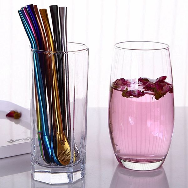 1pc drinking straw stainless steel yerba mate straw gourd bombilla filter spoons reusable metal pro tools bar accessories
1pc drinking straw stainless steel yerba mate straw gourd bombilla filter spoons reusable metal pro tools bar accessories