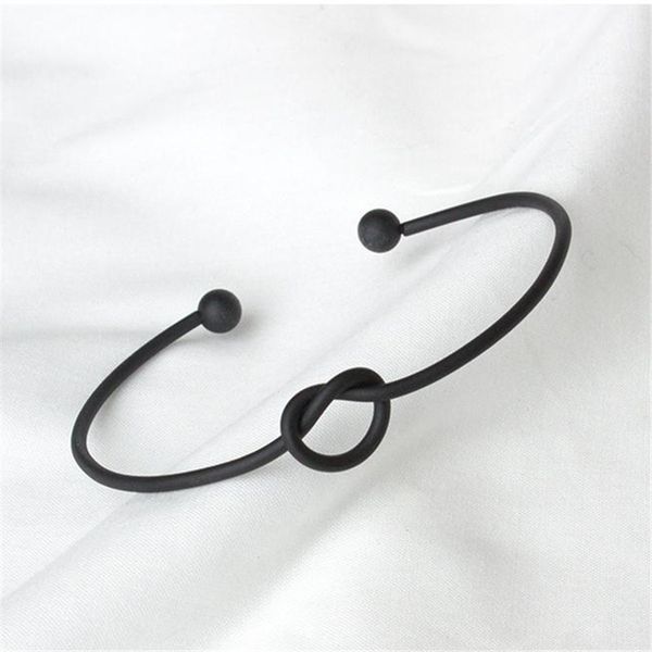 1ps simple personality bracelet opening knot bracelet for women fashion jewelry wholesale punk bracelets gifts friendship, Black
1ps simple personality bracelet opening knot bracelet for women fashion jewelry wholesale punk bracelets gifts friendship, Black