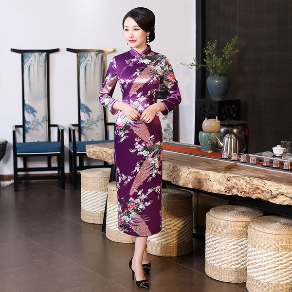 высокого класса фиолетовый женщины qipao сексуальная тонкий длинные платья урожай ручной работы cheongsam китайский стиль мандарин воротник, Red
высокого класса фиолетовый женщины qipao сексуальная тонкий длинные платья урожай ручной работы cheongsam китайский стиль мандарин воротник, Red