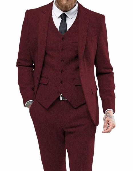 2020 grey white burgundy casual formal business three piece groomsmen lapel tuxedos for wedding (jacket+pants+vest, White;black
2020 grey white burgundy casual formal business three piece groomsmen lapel tuxedos for wedding (jacket+pants+vest, White;black