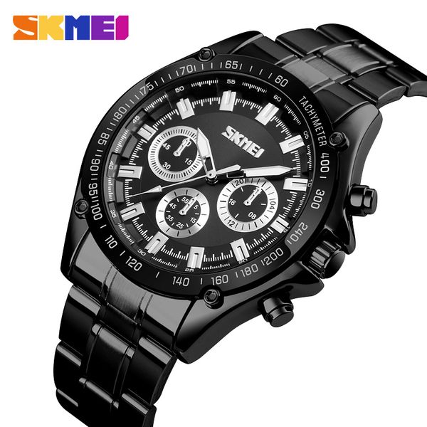 men's quartz wristwatch fashion business men watch brand skmei luxury stainless steel bracelet for mens reloj hombre watches, Slivery;brown
men's quartz wristwatch fashion business men watch brand skmei luxury stainless steel bracelet for mens reloj hombre watches, Slivery;brown