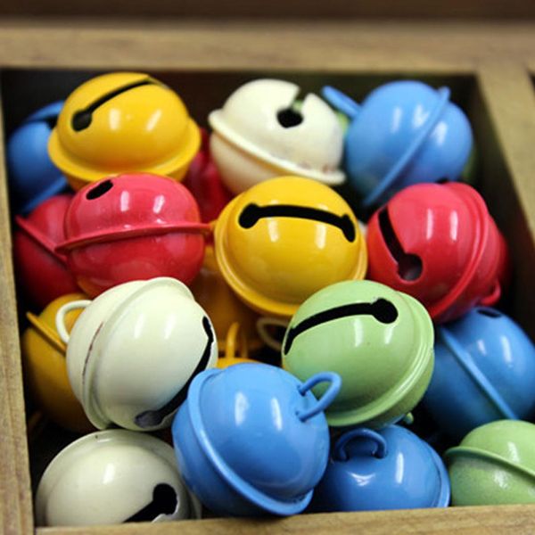 20pcs colorful iron metal jingle bell christmas decoration pet pendants key diy crafts handmade accessories 22mm
20pcs colorful iron metal jingle bell christmas decoration pet pendants key diy crafts handmade accessories 22mm