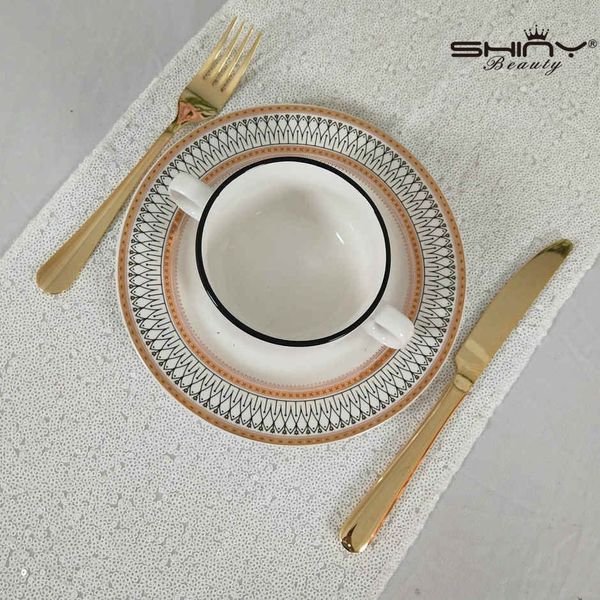 12x108in sequin table runner, white table runner, sparkly sequintable runner linens for wedding table decoration 30x275cm-a
12x108in sequin table runner, white table runner, sparkly sequintable runner linens for wedding table decoration 30x275cm-a