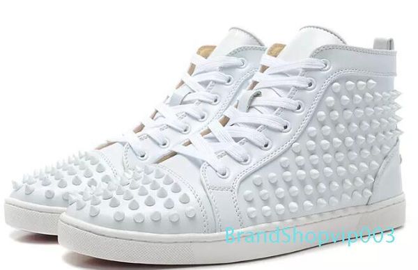 new wholesale red bottom sneakers men women brand shoes spikes flat shoes men high studded rivet trainers male party dress s, Black
new wholesale red bottom sneakers men women brand shoes spikes flat shoes men high studded rivet trainers male party dress s, Black