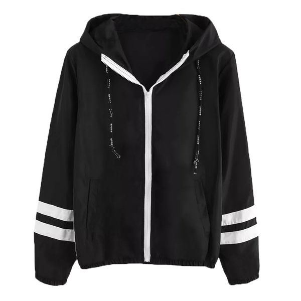 women jackets winter coat jacket long sleeve fashion patchwork thin skinsuits women's hooded jackets zipper pockets sport coat, Black;brown
women jackets winter coat jacket long sleeve fashion patchwork thin skinsuits women's hooded jackets zipper pockets sport coat, Black;brown