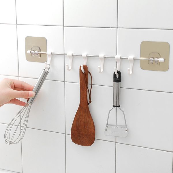meyjig kitchen tools organizer bathroom towels hanger key holder cupboard wardrobe clothes storage shelf 6 hooks on the wall
meyjig kitchen tools organizer bathroom towels hanger key holder cupboard wardrobe clothes storage shelf 6 hooks on the wall