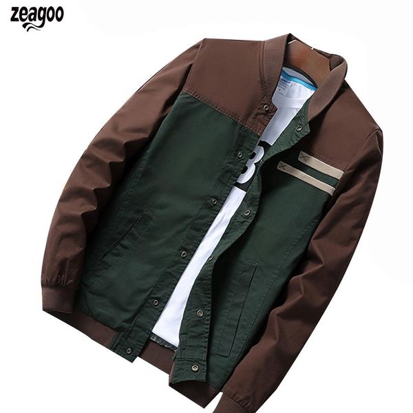 fashion-men fashion long sleeve jacket stand collar buttons slim baseball casual spring, autumn coat regular, Black;brown
fashion-men fashion long sleeve jacket stand collar buttons slim baseball casual spring, autumn coat regular, Black;brown