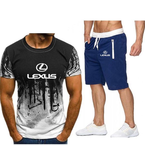 men's short sleeve car logo casual summer men's t-shirt hip hop tshirt cotton t-shirt pants set 2 pieces, Gray
men's short sleeve car logo casual summer men's t-shirt hip hop tshirt cotton t-shirt pants set 2 pieces, Gray