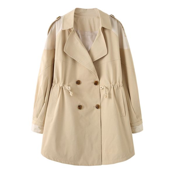 plus size 5xl women windbreaker 2020 new spring autumn jacket coat korean loose mid-long overcoat women clothes basic coats j350, Tan;black
plus size 5xl women windbreaker 2020 new spring autumn jacket coat korean loose mid-long overcoat women clothes basic coats j350, Tan;black