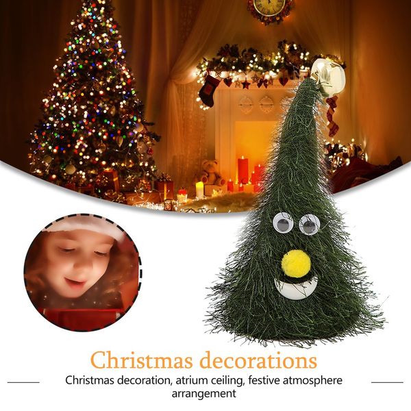 6 inch electric small rocker elf christmas hat with lights tree shaking hat music play star lights celsius ornament kids gift
6 inch electric small rocker elf christmas hat with lights tree shaking hat music play star lights celsius ornament kids gift