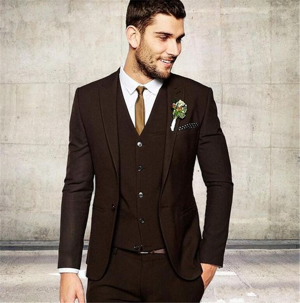 brand new chocolate groom tuxedos peak lapel groomsmen mens wedding dress popular man jacket blazer 3 piece suit(jacket+pants+vest+tie) 895, Black;gray
brand new chocolate groom tuxedos peak lapel groomsmen mens wedding dress popular man jacket blazer 3 piece suit(jacket+pants+vest+tie) 895, Black;gray