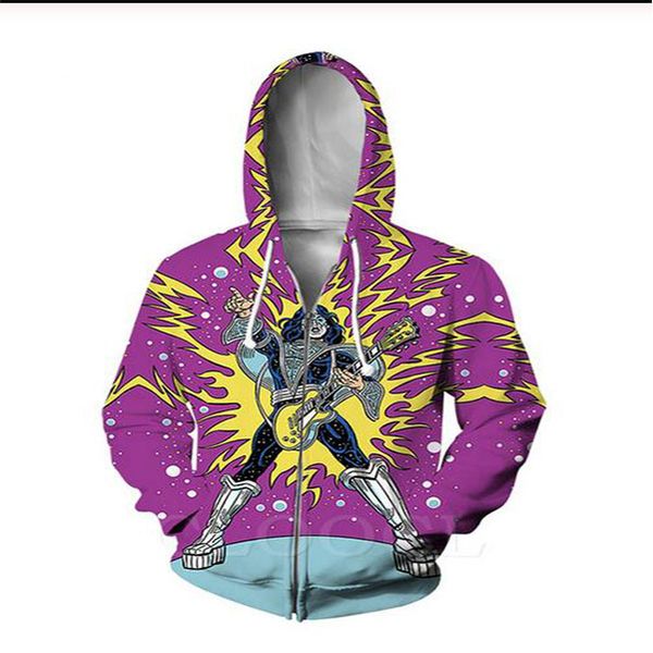 новая мода на молнии толстовки rock поцелуй группа 3d печати zip-up толстовки толстовка мужчины / женщины harajuku нарядах tops, Black;brown
новая мода на молнии толстовки rock поцелуй группа 3d печати zip-up толстовки толстовка мужчины / женщины harajuku нарядах tops, Black;brown